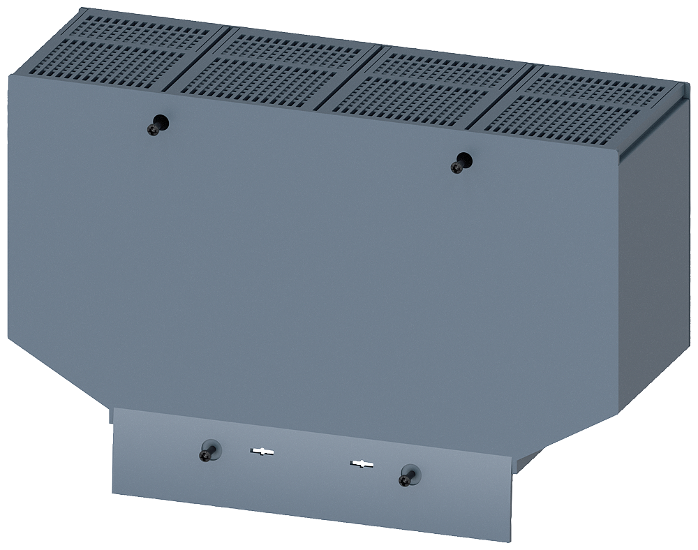 3VA9401-0WG40 Tapa cubrebornes ensanchada de 4 polos, 1 unidad, accesorio para: 3VA1, 400/630 