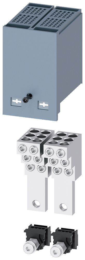 3VA9112-0JF60 Borne para conductor redondo, 6 cables, 2 unidades, accesorio para: 3VA1 160