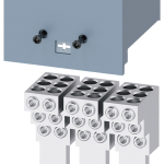 3VA9113-0JF60 Borne para conductor redondo, 6 cables, 3 unidades, accesorio para: 3VA1 100/160