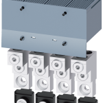 3VA9404-0JJ23 Borne p/conductor redondo 3VA1/2 400/630 4uds