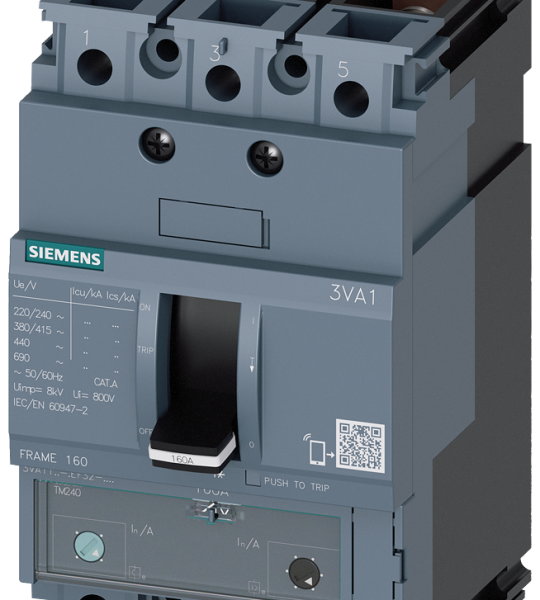 3VA1125-3EF32-0AA0 Automático 3P 25A Reg.18-25A 25kA conex.tornillo