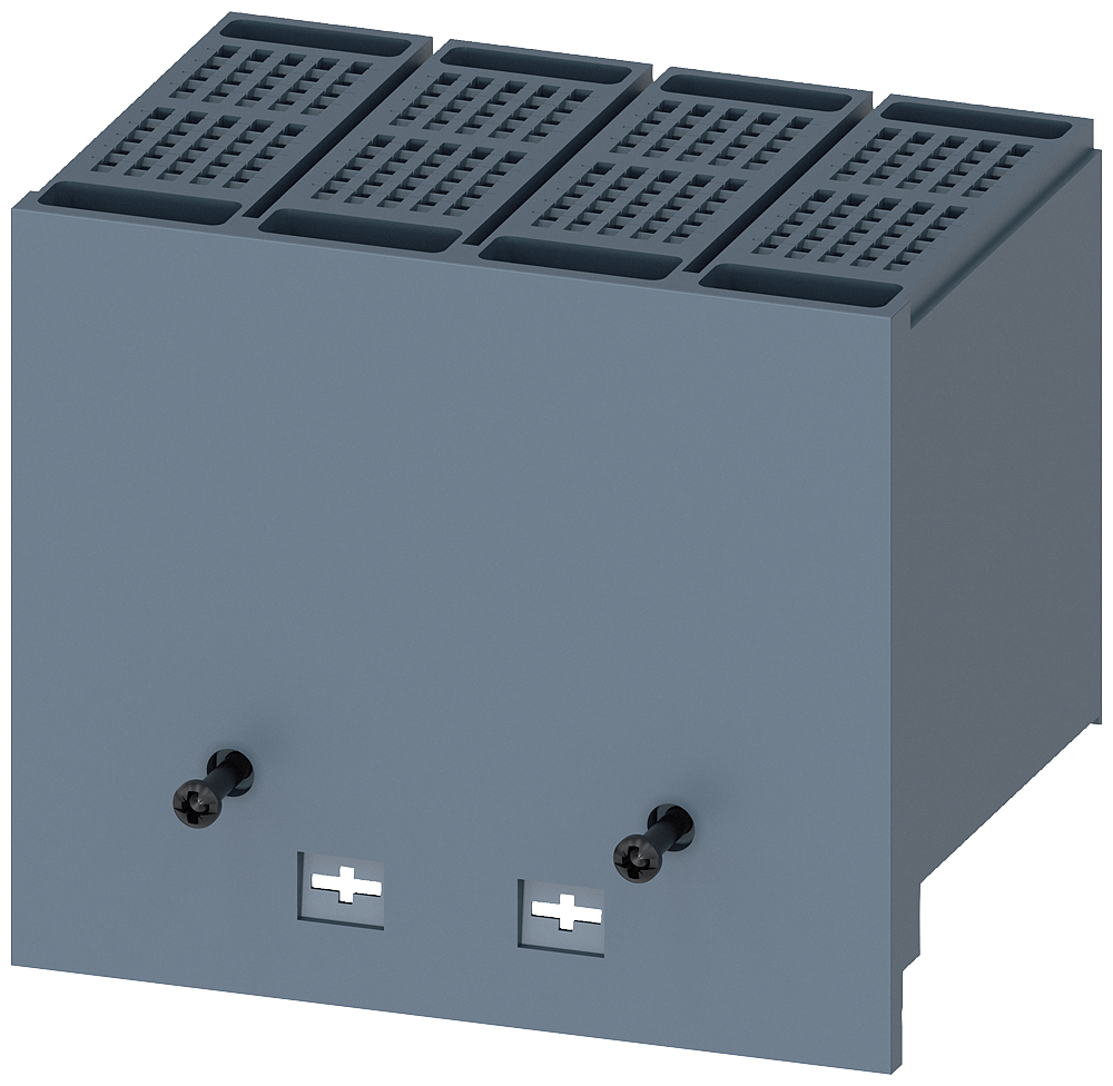 3VA9154-0KB04 Tapa cubrebornes larga, para zócalo para enchufables y extraíbles, accesorio