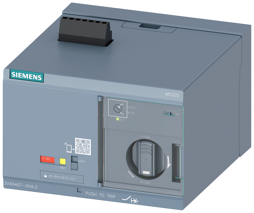 3VA9447-0HA20 Accionamiento motorizado 110-230 V AC/110-250 V DC Accesorio para: 3VA5/6 400/60