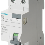 5SV4612-0KL Interruptor diferencial, de 2 polos, tipo AC, In: 25 A, 300 mA, Un AC: 230 V, N 