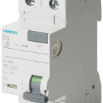 5SV3314-6KL Interruptor diferencial, de 2 polos, tipo A, In: 40 A, 30 mA, Un AC: 230 V, N iz