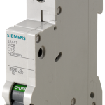 5SL4101-7 Automático magnetotérmico 230/400 V 10 kA, de 1 polo, C, 1 A