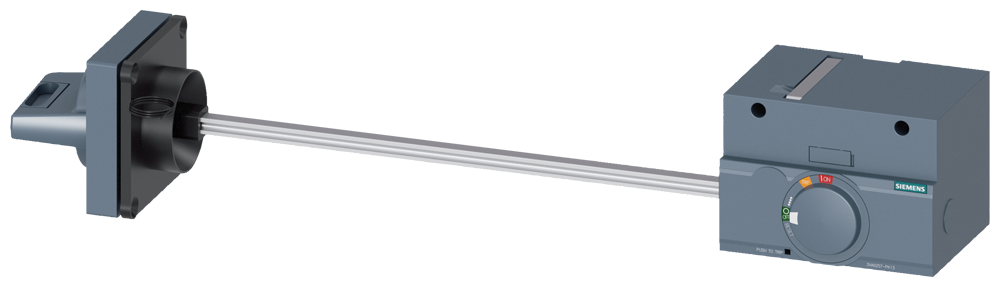 3VA9257-0PK13 Accionamiento giratorio de pared lateral, estándar, IEC IP65, kit de iluminación