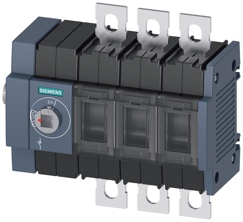 3KD3034-0NE10-0 Interruptor-seccionador 100 A, tam. 2, 3 polos, accionamiento lateral izqui