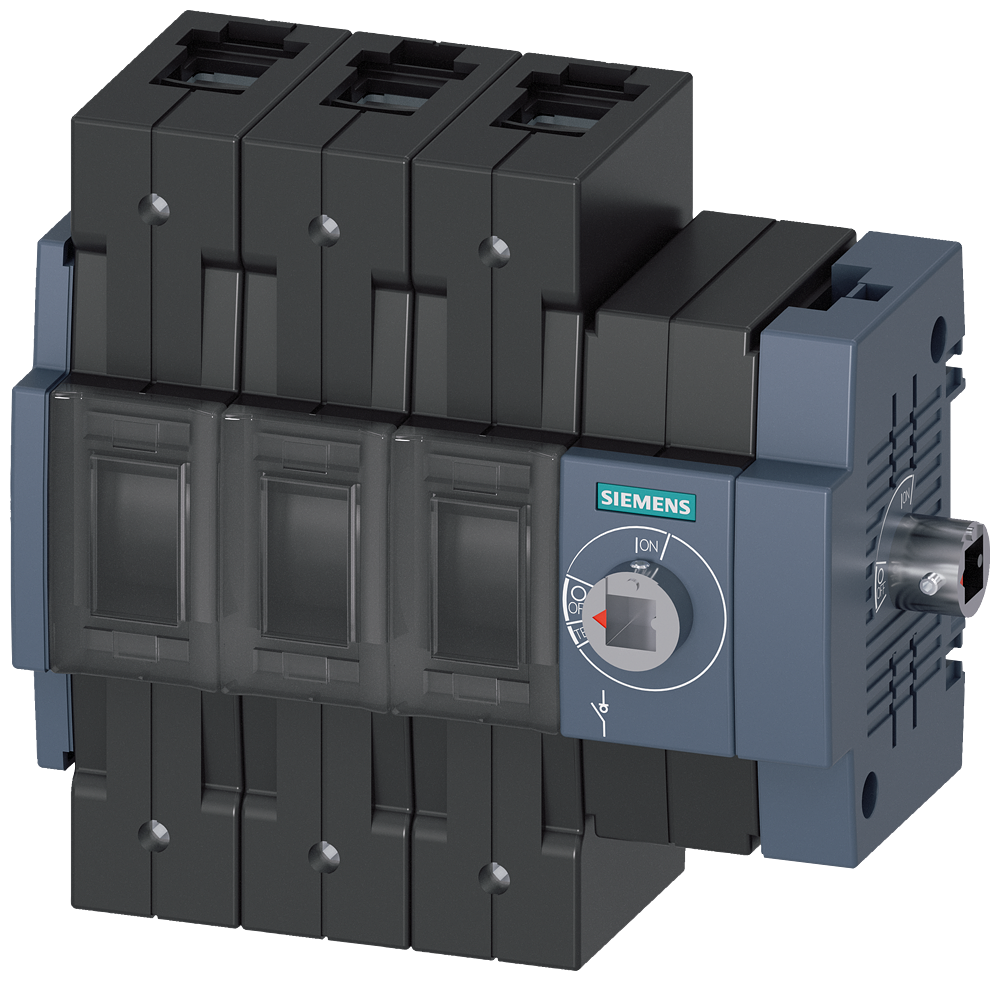 3KD3234-2NE40-0 Interruptor-seccionador 125 A, tam. 2, 3 polos, accionamiento lateral derec