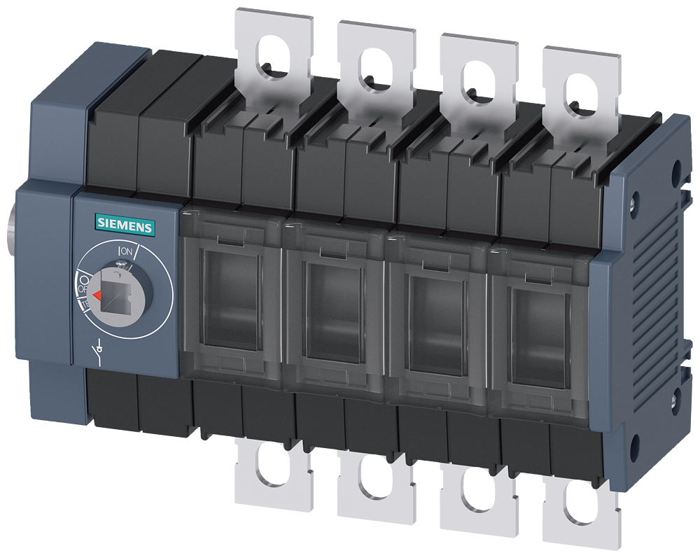 3KD2844-0NE10-0 Interruptor-seccionador 80 A, tam. 2, 4 polos, accionamiento lateral izquie