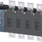 3KD4444-0QE10-0 Interruptor-seccionador 500 A, tam. 4, 4 polos, accionamiento lateral izqui