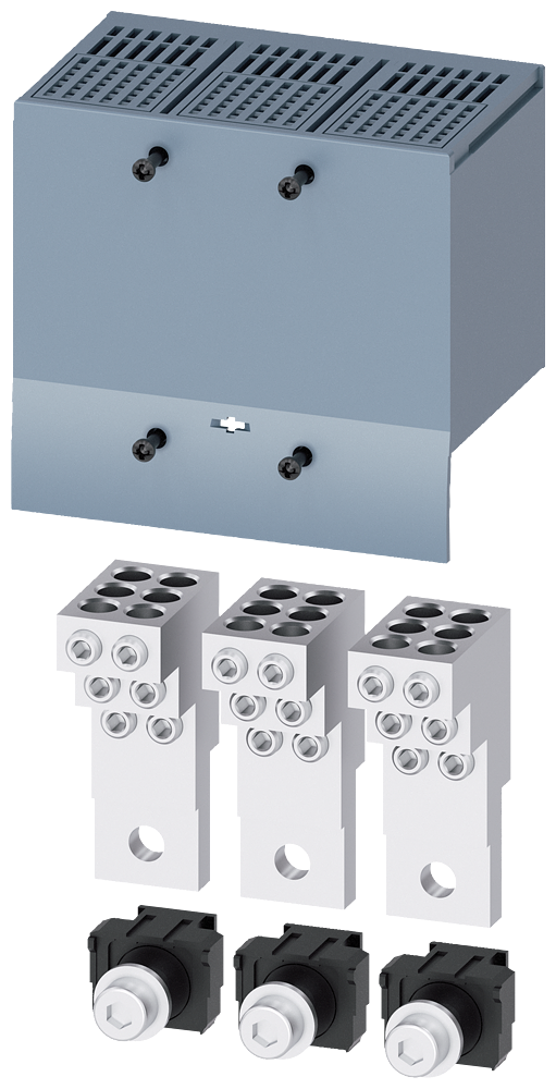 3VA9253-0JF60 Borne para conductor redondo, 6 cables, 3 unidades, accesorio