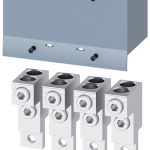 3VA9214-0JJ22 Borne para conductor redondo, 2 cables, 4 unidades, accesorio para: 3VA1 250