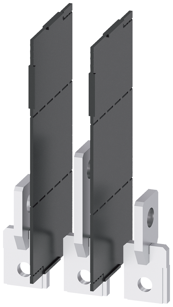 3VA9253-0QD00 Alargador de conexiones, vertical, 3 unidades, accesorio para: 3VA1 250