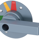 3VA9487-0GC11 Maneta adicional para mando giratorio para montaje en puerta estándar, accesorio