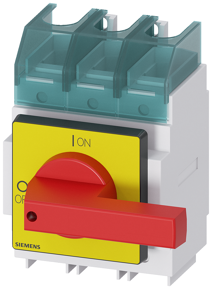 3LD2430-0TK13 SENTRON, interruptor-seccionador 3LD, interruptor de parada de emergencia, 3 pol