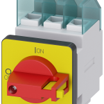 3LD2122-0TK13 Interruptor puerta 3P 25A maneta ROJA/AMARILLA