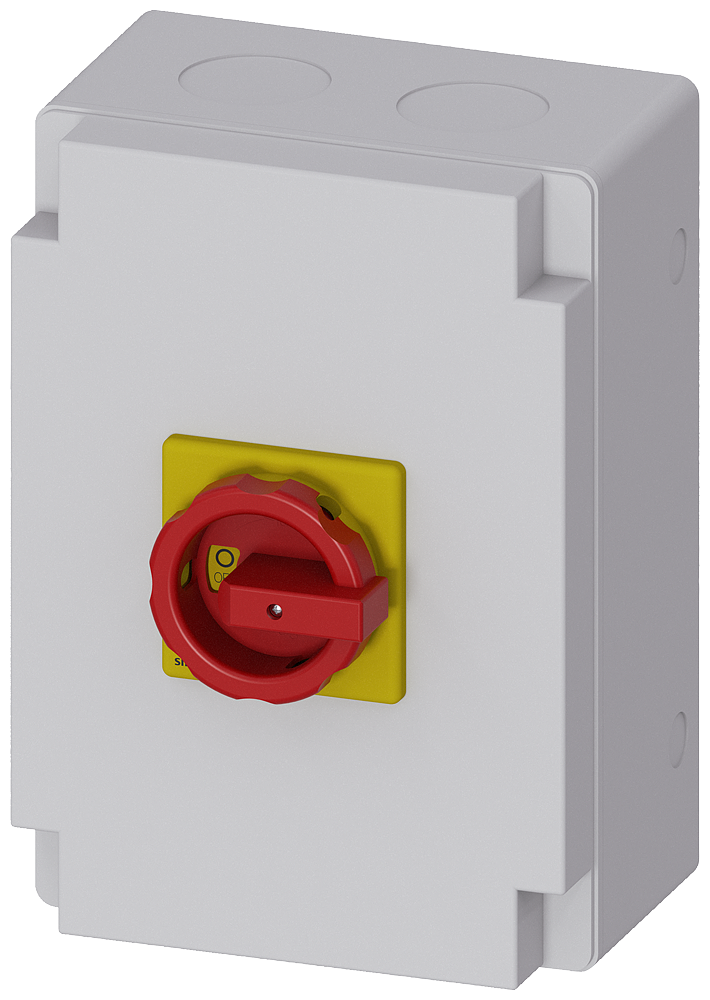 3LD2866-0TB53 SENTRON, interruptor-seccionador 3LD, interruptor de parada de emergencia, 3 pol
