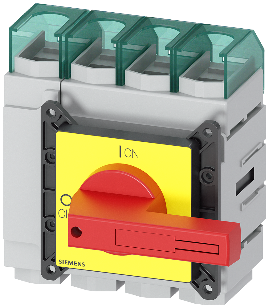 3LD2405-1TL13 SENTRON, interruptor-seccionador 3LD, interruptor de parada de emergencia, 4 pol