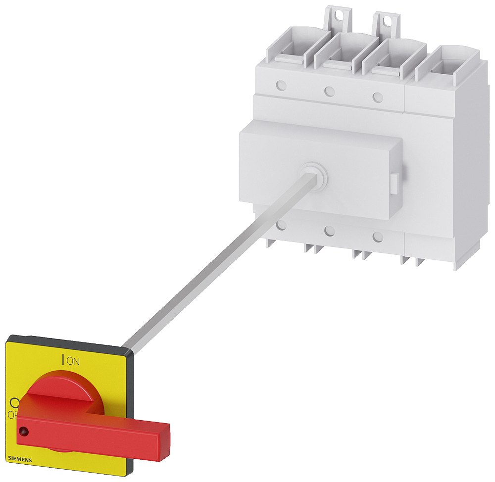 3LD2418-1TL13 SENTRON, interruptor-seccionador 3LD, interruptor de parada de emergencia, 4 pol