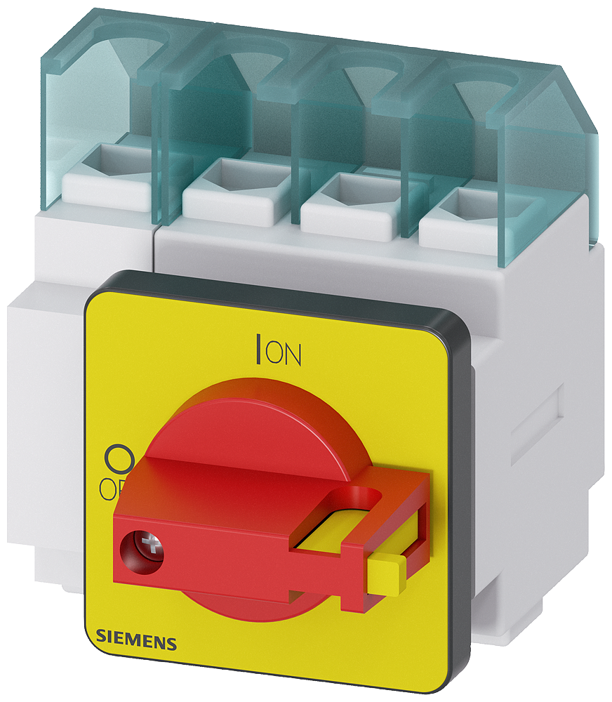 3LD2122-1TL13 SENTRON, interruptor-seccionador 3LD, interruptor de parada de emergencia, 4 pol