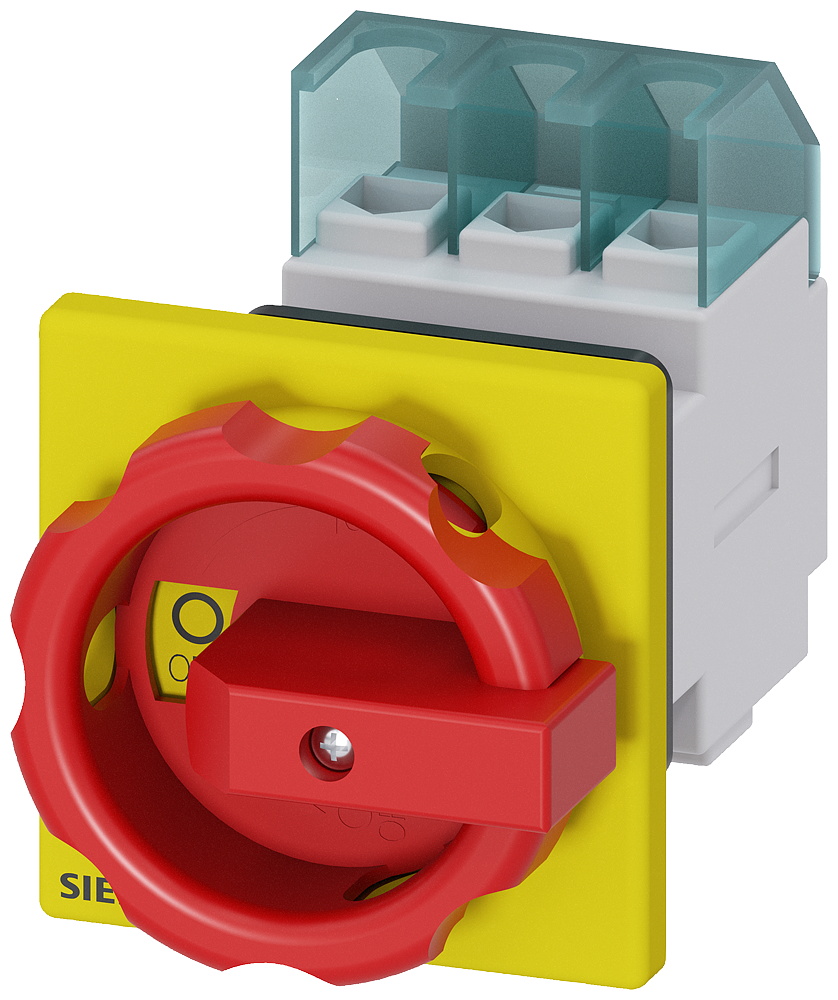 3LD2254-0TK53 SENTRON, interruptor-seccionador 3LD, interruptor de parada de emergencia, de 3 
