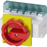 3LD2203-3VK53 SENTRON, interruptor-seccionador 3LD, interruptor de parada de emergencia, 6 pol