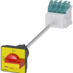 3LD2017-0TK13 SENTRON, interruptor-seccionador 3LD, interruptor de parada de emergencia, de 3 