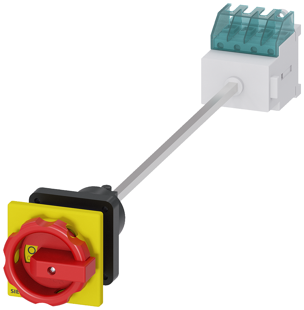3LD2044-0TK53 SENTRON, interruptor-seccionador 3LD, interruptor de parada de emergencia, de 3 