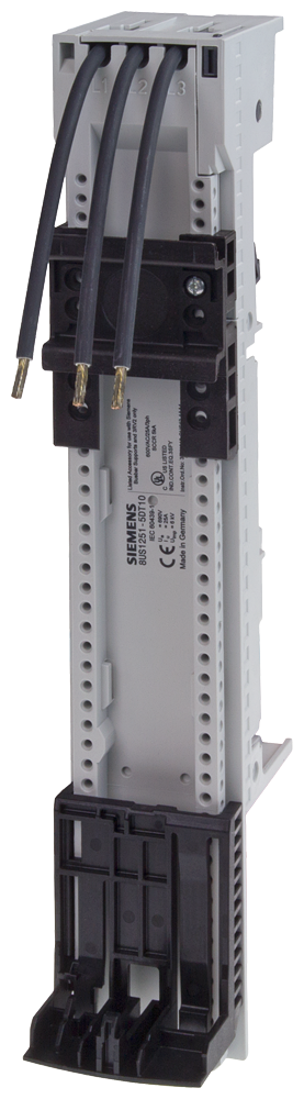 8US1251-5DT10 Adaptador de aparato S00, 25 A, para sistema de embarrado de 60 mm longitud 45 ×