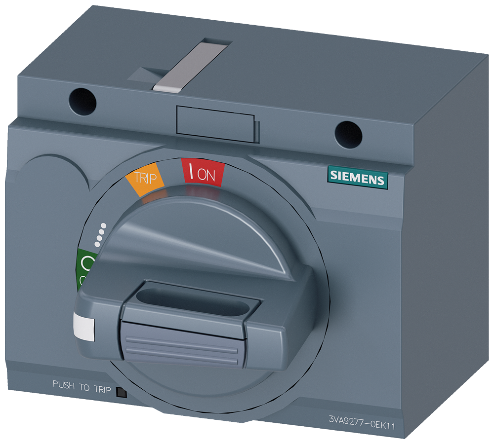 3VA9277-0EK11 Accionamiento giratorio frontal, estándar, IEC IP30/40, para 3VA6 150/250 3VA5 2