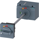 3VA9277-0FK21 Mando giratorio para montaje en puerta, estándar, IEC, IP65, para 3VA6 150/250 3