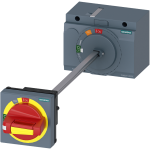 3VA9277-0FK35 Mando giratorio para montaje en puerta, desconexión de emergencia, NEMA tipo 1, 