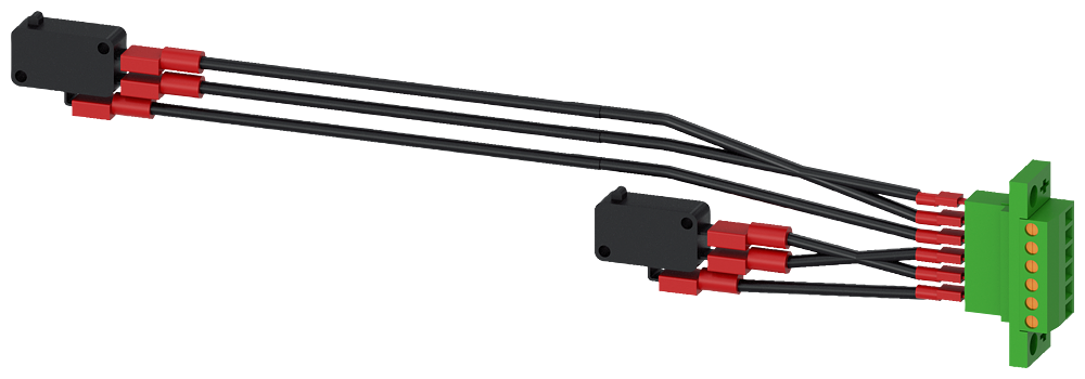3KC9803-2 Accesorios para 3KC4, 3KC8, bloque de contactos auxiliares, incluye 2 conmutados