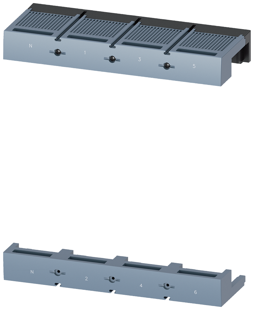 3VA9601-0WD40 Cubrebornes corto 3VA15/25 1000 4P 1uds