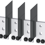 3VA9604-0QB00 Alargador de conexiones por el frente, 4 uds., accesorio para: 3VA15/25 1000