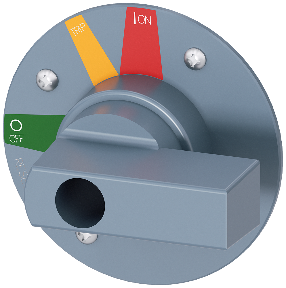 3VA9477-0GC01 Maneta adicional para mando giratorio para montaje en puerta, estándar, para 3VA