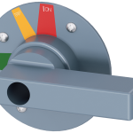 3VA9477-0GC11 Maneta adicional para mando giratorio para montaje en puerta, estándar, para 3VA