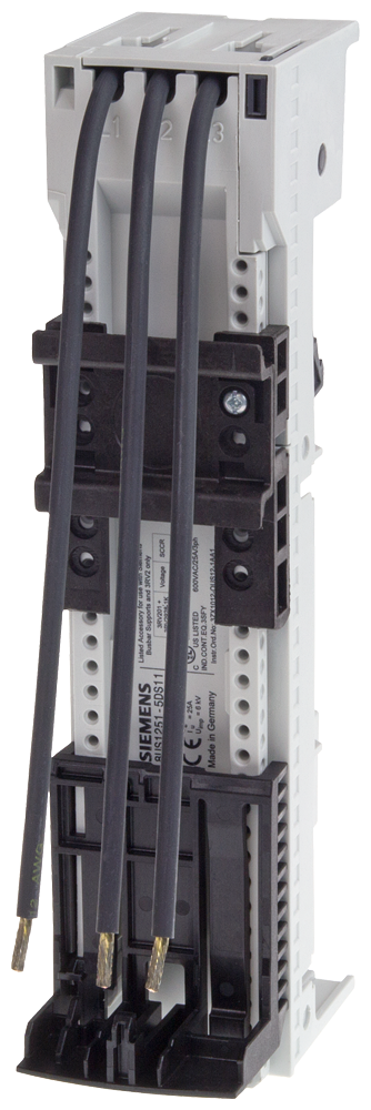 8US1251-5DS11 Adaptador de aparato S00, 25 A, para sistema de embarrado de 60 mm longitud 45 ×