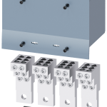 3VA9244-0JF60 Borne para conductor redondo, 6 cables, 4 uds., accesorio para: 3VA6 150/250