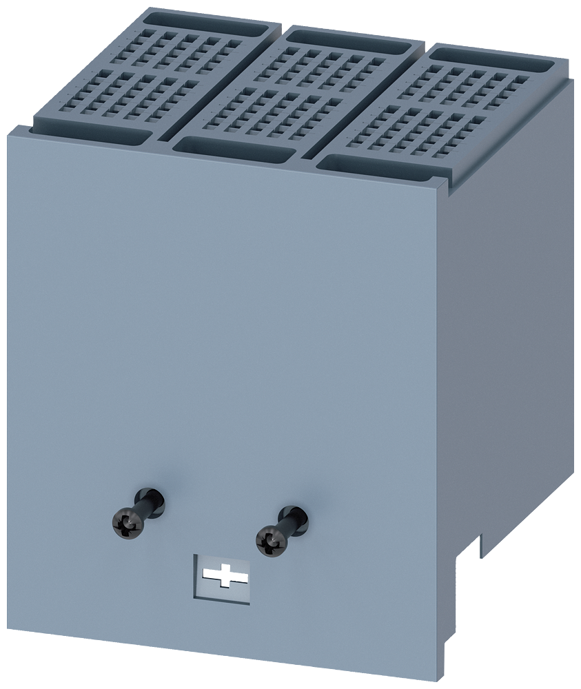 3VA9131-0WF30 Tapa cubrebornes alargada, 3 polos, 1 ud., accesorio para: 3VA4/5 125