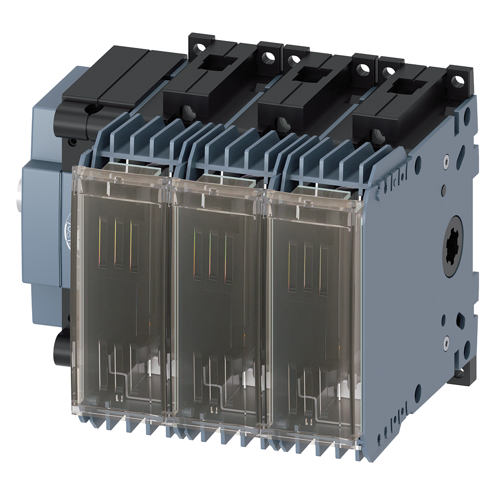 3KF1306-4LB11 Interruptor-seccionador con fusible, 63 A, tam. 1, 3 polos, para fusible NH