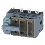 3KF2316-2LF11 Interruptor-seccionador con fusible, 160 A, tam. 2, 3 polos, para fusible N