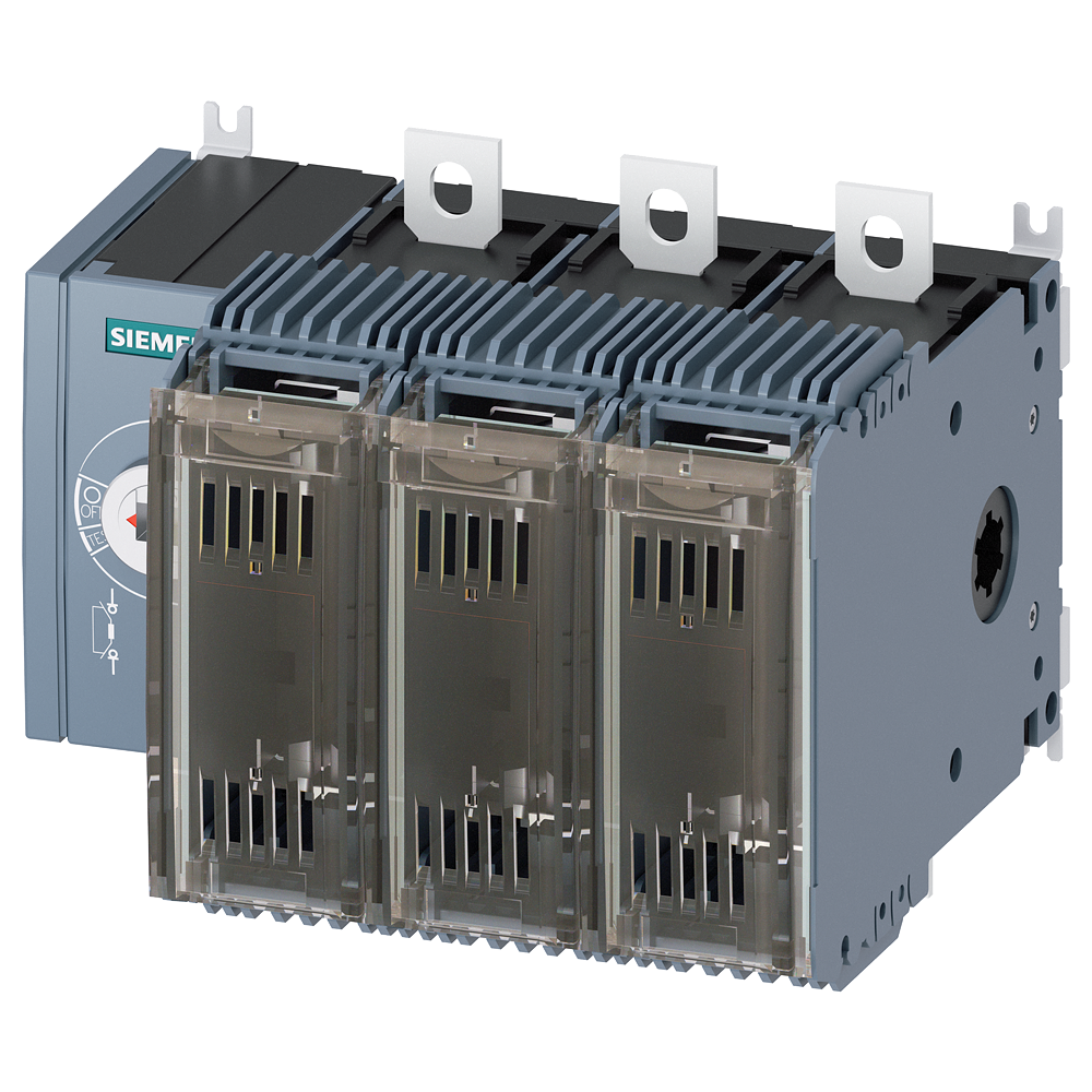 3KF2312-4LF11 Interruptor-seccionador con fusible, 125 A, tam. 2, 3 polos, para fusible N