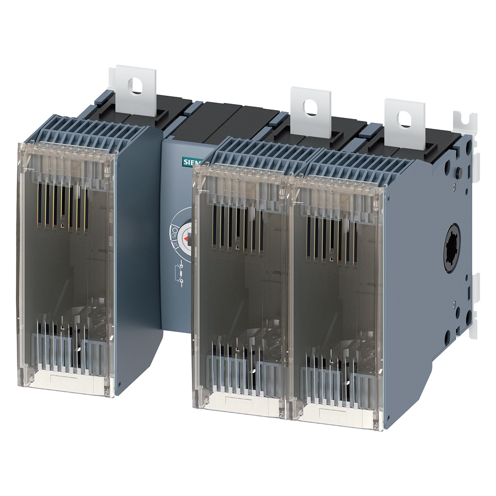 3KF4340-0MF11 Interruptor-seccionador con fusible, 400 A, tam. 4, 3 polos, para fusible N