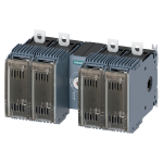 3KF2416-0MF11 Interruptor-seccionador con fusible, 160 A, tam. 2, 4 polos, para fusible N