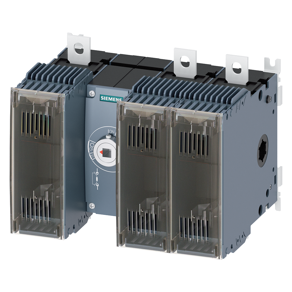 3KF3325-0MF11 Interruptor-seccionador con fusible, 250 A, Tam. 3, 3 polos, para fusible N