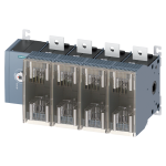 3KF5480-0LF11 Interruptor-seccionador con fusible, 800 A, Tam. 5, 4 polos, para fusible N