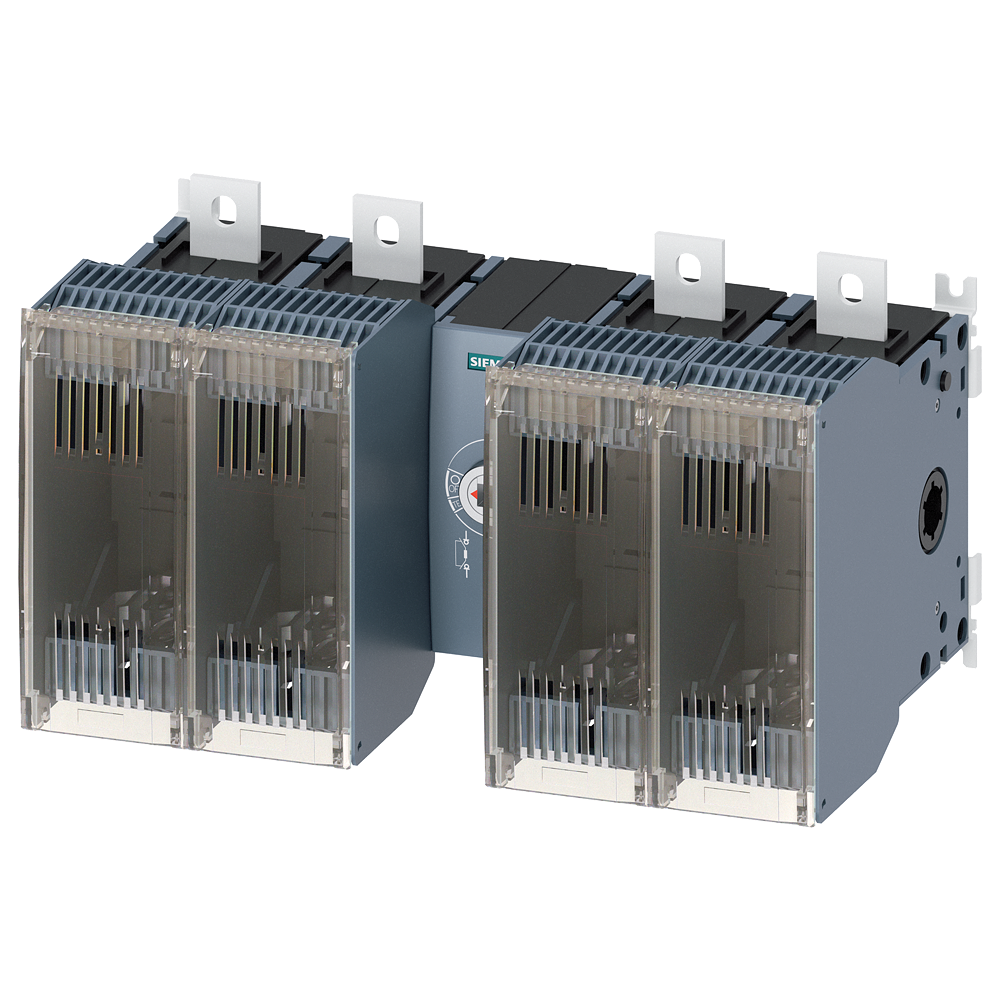 3KF4440-0MF11 Interruptor-seccionador con fusible, 400 A, tam. 4, 4 polos, para fusible N