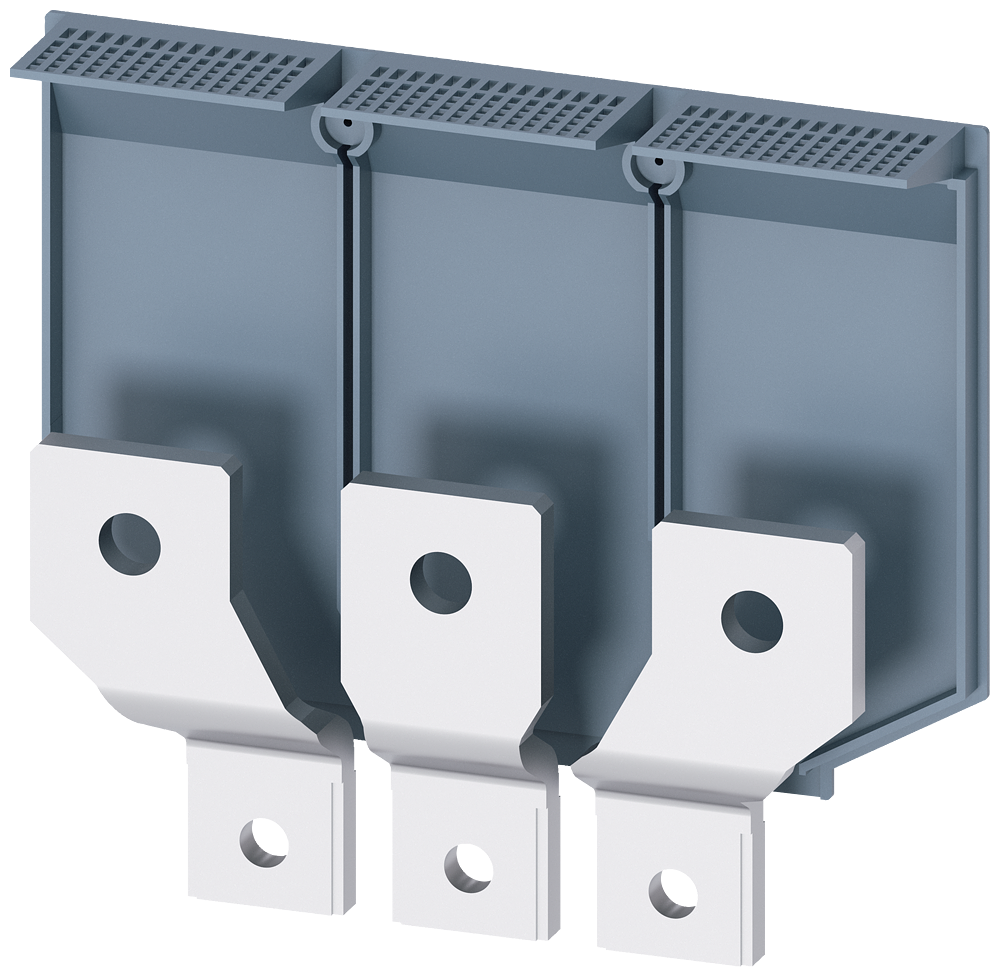 3VA9473-0QC00 Ensanchador de conexiones por el frente, 3 uds., para 3VA5/6 400/600